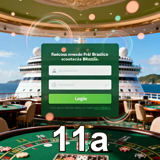 Ilustração de Acesse o 11a para login rápido e seguro no cassino